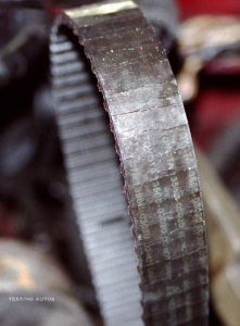 Visual inspection is required to see if your car's timing belt needs replacement!