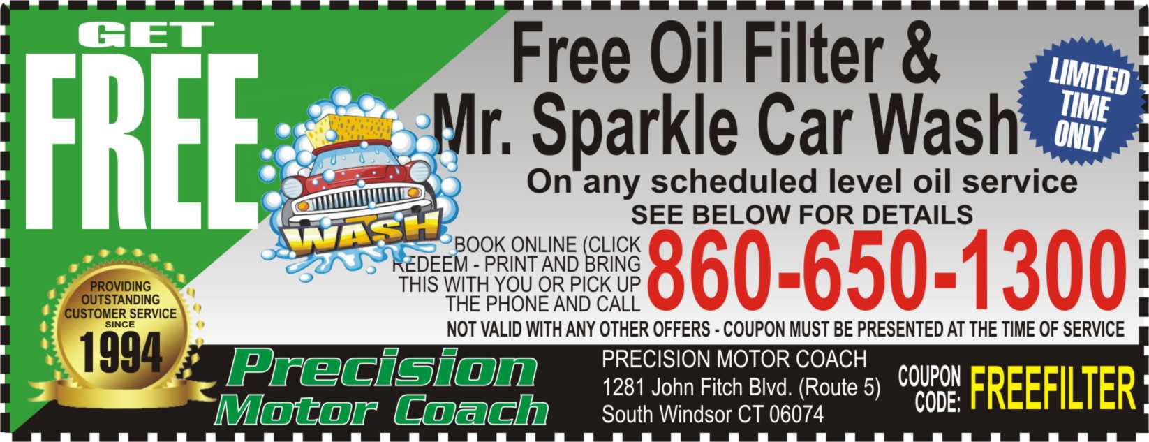 Coupons Oil Change Coupons Save money with these coupons